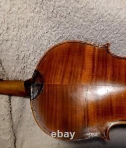 Violin used, old label, Italy