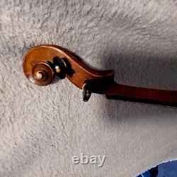 Violin used, old label, Italy