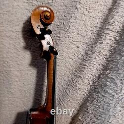 Violin used, old label, Italy