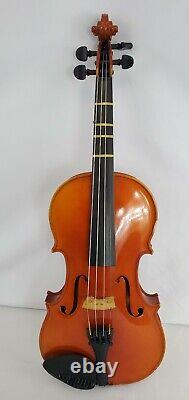 Vtg Antique BAUSCH VIOLIN with Bow Student Instrument Practice Classic W Case