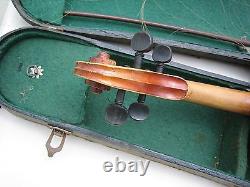 Vtg Copy of Antoniua Stradivarius Violin in Original Case