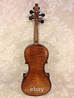 Vtg Francesco Ruggeri Model Violin Cremona 1663 with Case & Josef Richter Bow