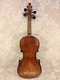 Vtg Francesco Ruggeri Model Violin Cremona 1663 with Case & Josef Richter Bow