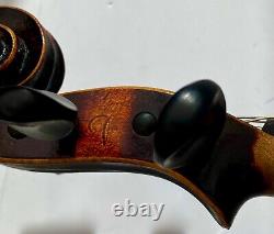 WilhelmJ Rare Old Antique 1900 Vintage German Master 4/4 Violin-Complete Restore