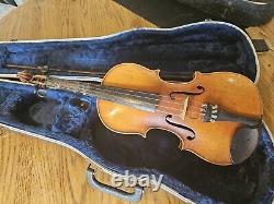 1856 Milan Italie Magnifique violon ancien 4/4 et étui