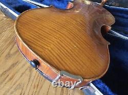 1856 Milan Italie Magnifique violon ancien 4/4 et étui