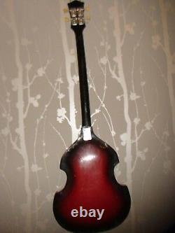 1960 Cremona Violon Basse Guitare Kremona Vintage Et Rare