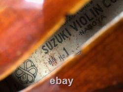 1964's Japon Vintage Suzuki Violon Spécial No. 1 4/4 Vintage/antique D'occasion