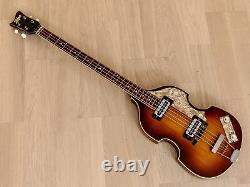 1967 Hofner 500/1 Beatle Bass Vintage Violon Bass 100% Original Avec Blade Pickups