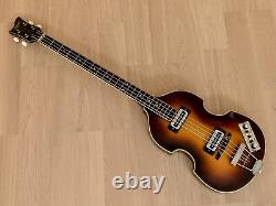 1974 Hofner 500/1 Beatle Bass Vintage Violon Bass Blade Pickups Avec Étui