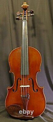 4/4 Violine Antique Bohemienne Vers 1900 Par Frantiek Boek, Écoutez Video