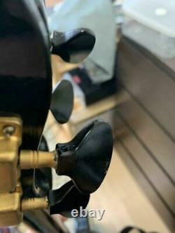 70's Aria Violon Ajustable Collier Vintage Basse Guitare Fabriqué Au Japon S/n 0114346