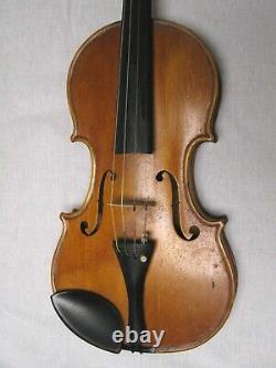 Adolf Kurze Violon Antique Instrument À Cordes Grandeur Nature, Vintage 1941