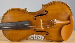 Ancien violon vintage 4/4 étiquette CASPARO DA SALO Nr. 1935