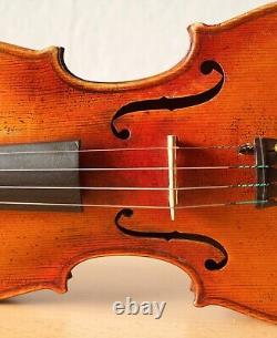 Ancien violon vintage 4/4 étiquette Geige viola violoncelle VINCENTIUS POSTIGLIONI N° 1183