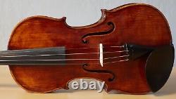 Ancien violon vintage 4/4 étiquette geige alto violoncelle violon RENATO PARESCHI Nr. 1551