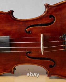 Ancien violon vintage 4/4 étiquette geige alto violoncelle violon RENATO PARESCHI Nr. 1551