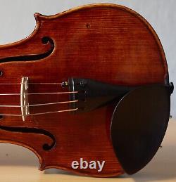 Ancien violon vintage 4/4 étiquette geige alto violoncelle violon RENATO PARESCHI Nr. 1551