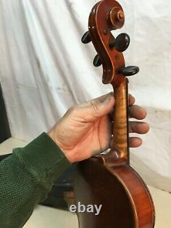 Antique Vintage Violin Maison De Primavera Philadelphia Pa 1800 Avec Cas