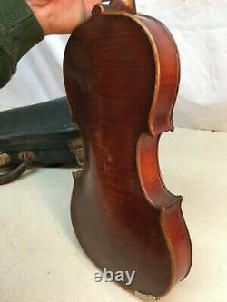 Antique Vintage Violin Maison De Primavera Philadelphia Pa 1800 Avec Cas