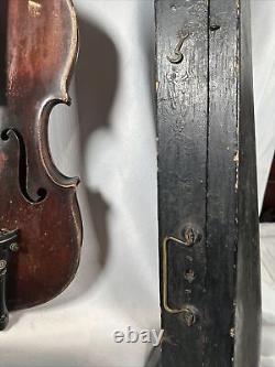 Antique Violin Antonius Straduarius Cremona Faciebat Anno 17 Cas Original Bow