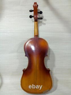 Antiquités Instrument De Musique, Oriental Vintage Violon Avec Boîte