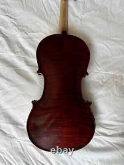 Beau vieux violon antique français 4/4 C. 1920