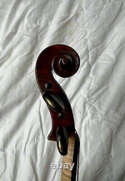 Beau vieux violon antique français 4/4 C. 1920