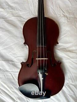 Beau vieux violon antique français 4/4 C. 1920