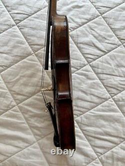 Beau violon ancien non étiqueté 4/4 vers 1800