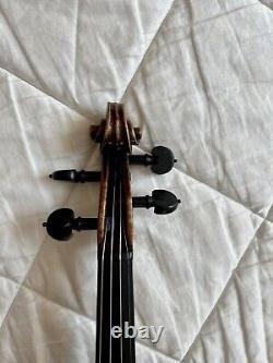 Beau violon ancien non étiqueté 4/4 vers 1800