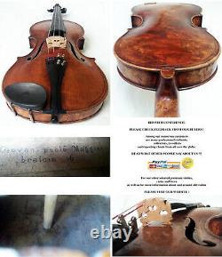Beautiful Old Allemand Maggini Violin Voir La Vidéo Rare Antique 342