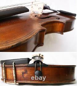 Beautiful Old German Maggini Violin Voir La Vidéo Rare Antique 211