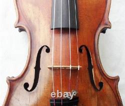 Beautiful Rare Old Allemand Da Salo Violin Antique Vidéo? Maître 435