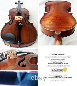 Beautiful Rare Old Allemand Da Salo Violin Antique Vidéo? Maître 435