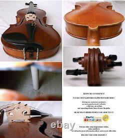 Beautiful Vieux Allemand Maggini Violin Voir La Vidéo Rare Antique? 024