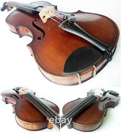 Beautiful Vieux Allemand Maggini Violin Voir La Vidéo Rare Antique? 424