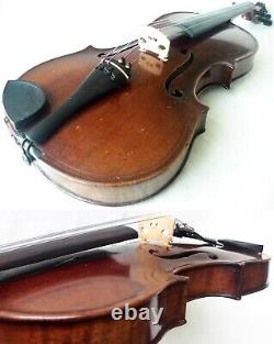 Beautiful Vieux Allemand Maggini Violin Voir La Vidéo Rare Antique? 424