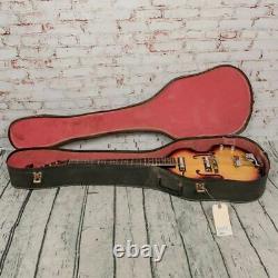 Blackjack De Teisco Violon Style Hollowbody 1960s Vintage Guitare Électrique X3832