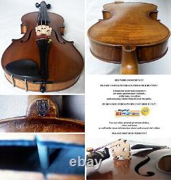Bonne Violine Allemande C. A. Schuster -vidéo- Rare Antique? 331