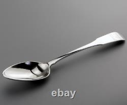 C1801 Regmental Silver Mess Table Spoon Par John Teleken Irish Provincial Cork