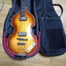 Contrebasse violon Hofner vintage 62 avec étui d'occasion en vente