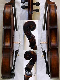 Fine Old 19th Centrury Violin -voir Vidéo Antique Violino 587