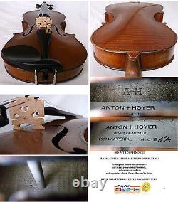 Fine Old Allman Master Violin A. Hoyer 1967 Vidéo Antique? 954