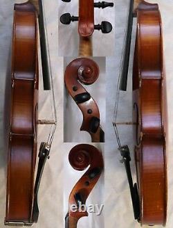 Fine Old Allman Violin Mittenwald Vidéo Antique Geige? 039