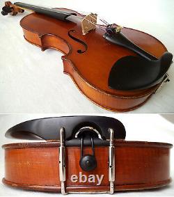 Fine Old Allman Violin Mittenwald Vidéo Antique Geige? 338 États-unis D'amérique