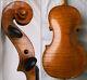 Fine Old Français Master Violin Bourguignon 1925 -video- Antique? 858
