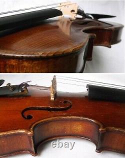 Fine Old French Amatus Violin Vidéo Antique Master Violino 234
