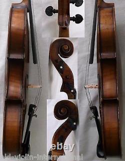 Fine Old German Master Violin E. Martin Video Rare Antique 828