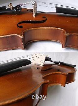 Fine Old German Violin Vers Les Années 1950 Video Antique Violino 037